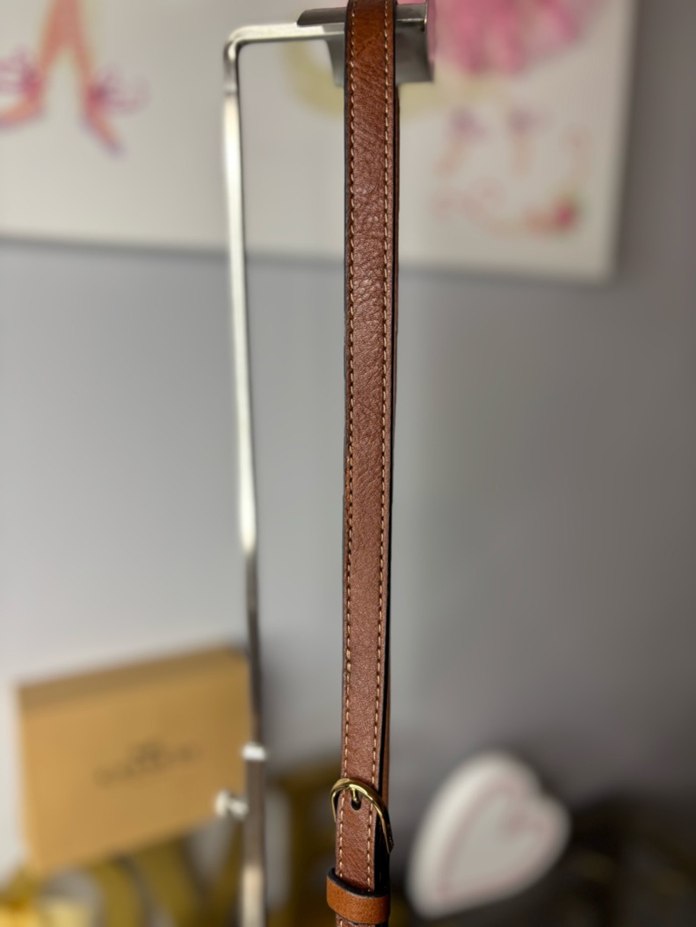 Fossil Harwell Small saddlebag Crossbody Bag NWOT - Picture 7 of 13